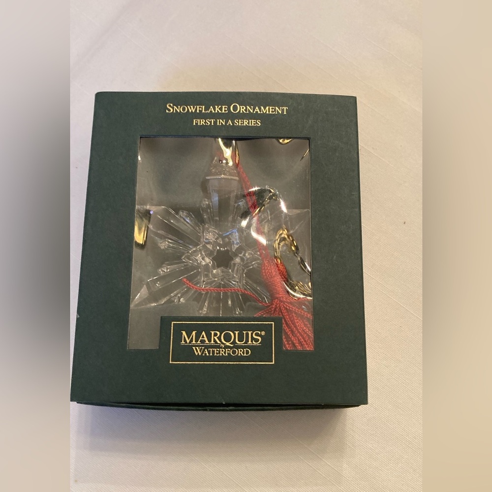 Waterford Crystal Snowflake ornament (2003)